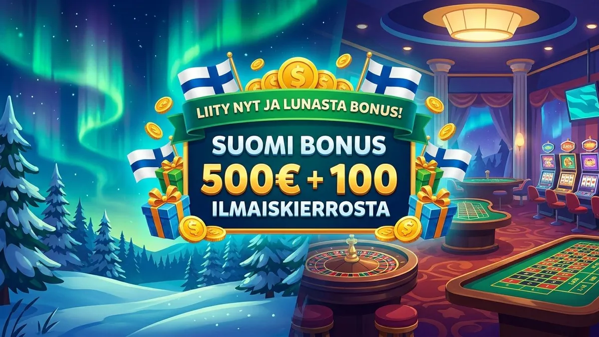 Rekisteröidy bonuksen kanssa